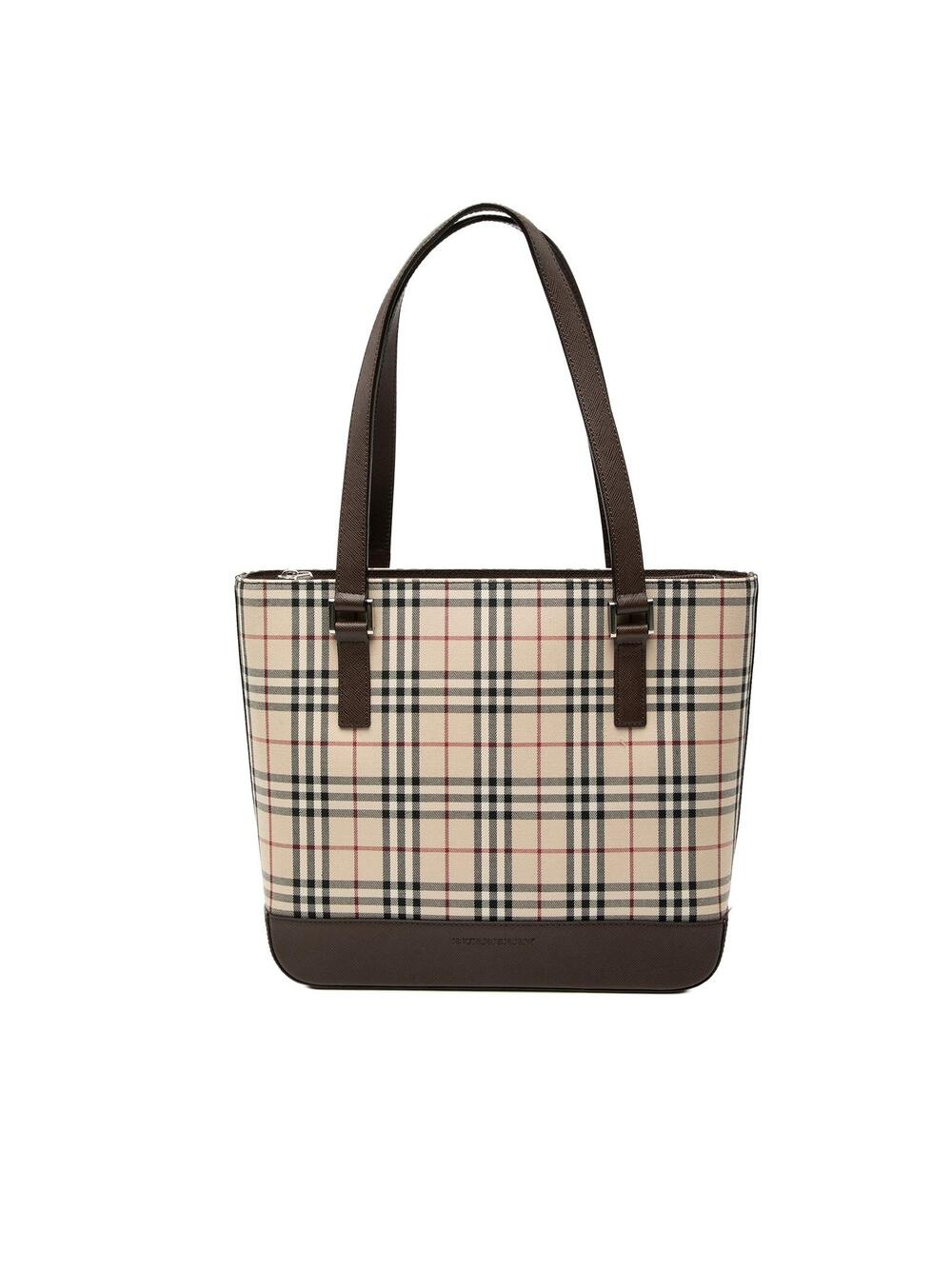 Burberry House Check Canvas Tote Pre- #357443B40B